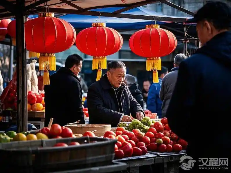 踏入腊月，挥别烦恼，赶集乐享新年
