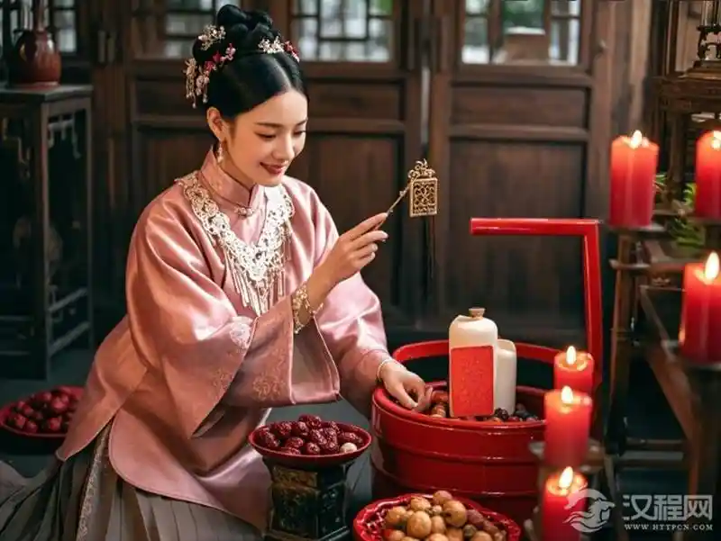 古代陪嫁马桶藏玄机：红枣花生真能换来早生贵子？