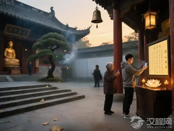 电子香火点燃寺庙新潮流，科技与信仰的碰撞能否修得虔诚正果？