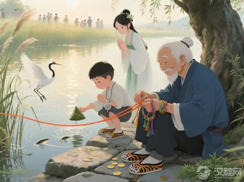 端午奇俗！兴平五彩丝线手绳为何用后即弃？背后真相竟藏千年秘密