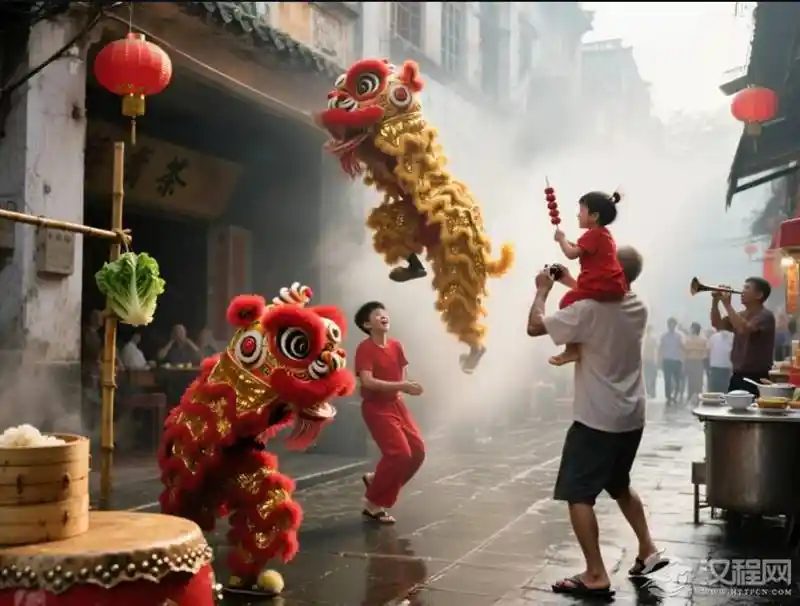 《佛山醒狮采青为何独宠生菜？揭秘背后玄机》