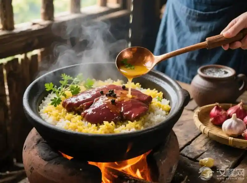 高原秘宴：佤族整肝鸡烂饭背后的味觉密码