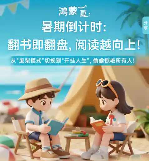 放纵+冲刺！我的暑假极限挑战，从华为阅读书单出发