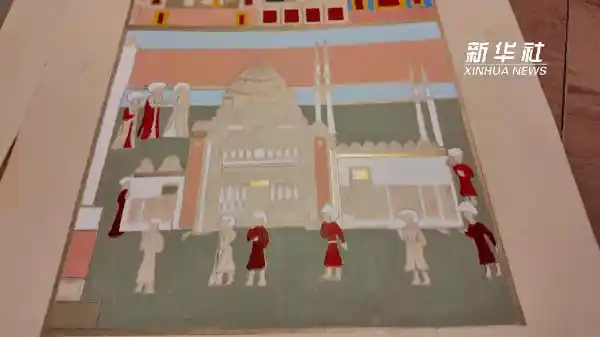 行走土耳其｜当AI遇上奥斯曼宫廷：一张细密画的千年重生实验